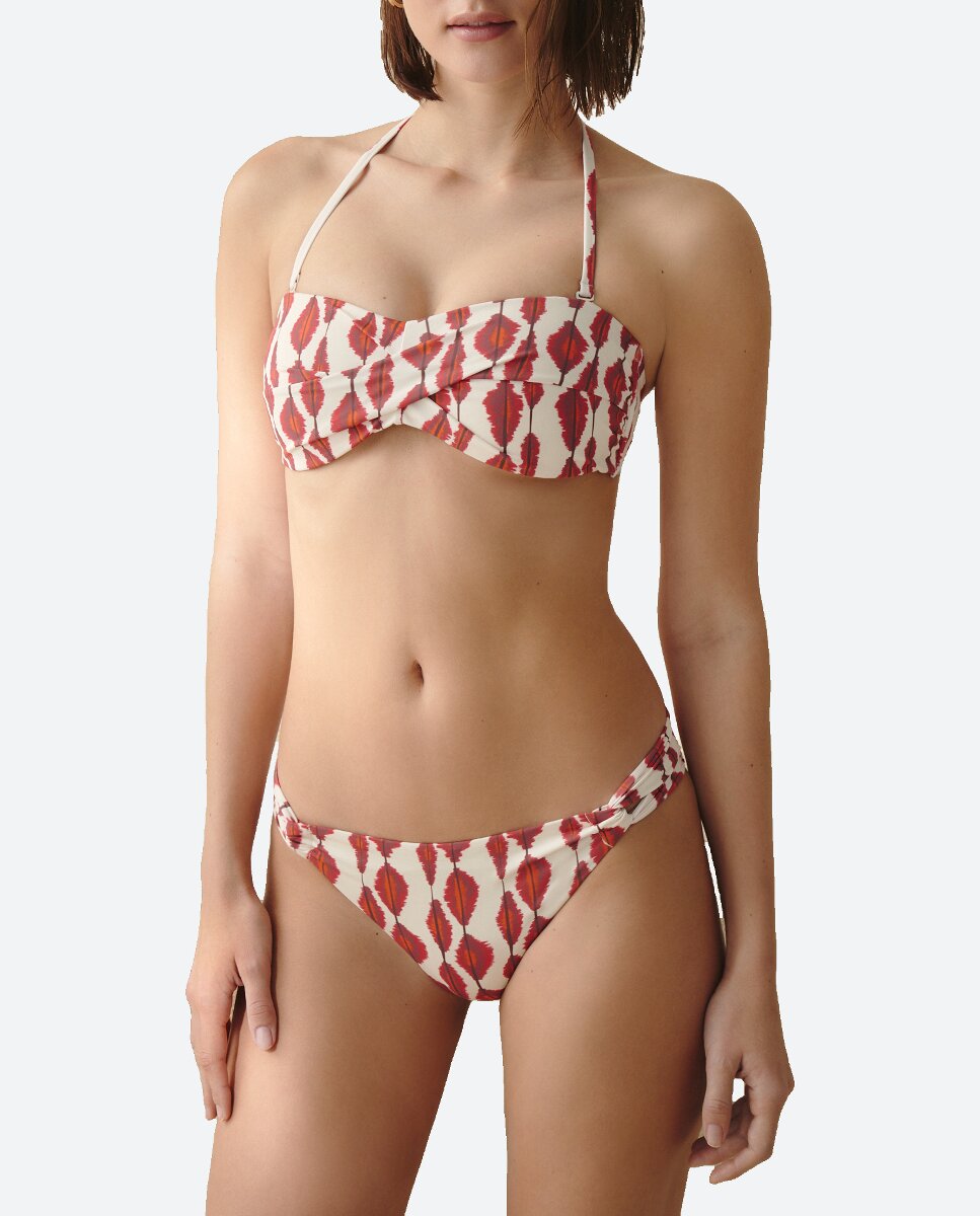 Imagen 0 de Top de bikini con escote bandeau