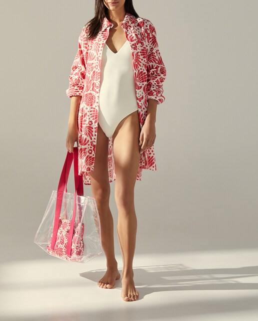 Imagen 0 de Camisola estampada de mujer