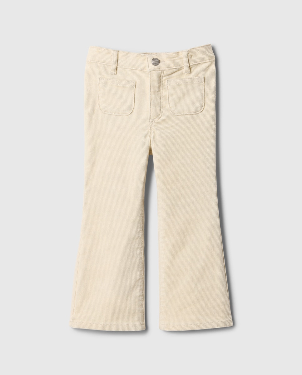 Imagen 0 de Pantalón de pana de niña con bolsillos parche