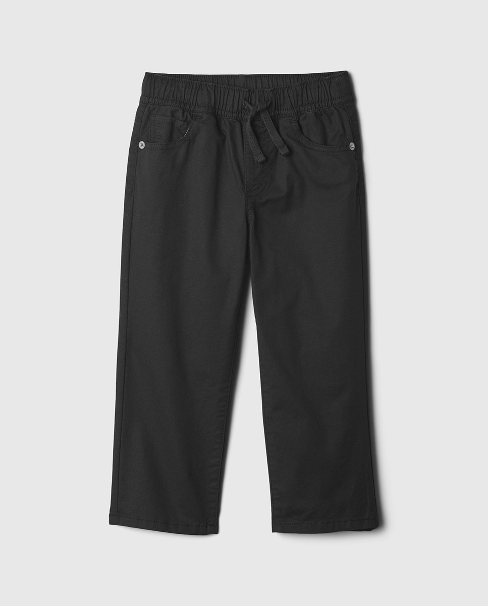 Imagen 0 de Pantalón liso de niño con goma en cintura