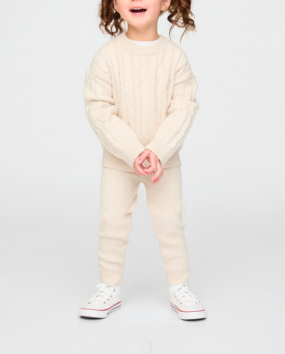 Imagen 0 de Leggins de canalé suave de niña