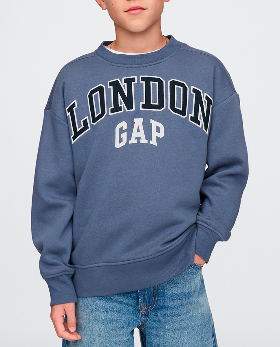Imagen 0 de Sudadera Gap Graphic Relaxed de niño