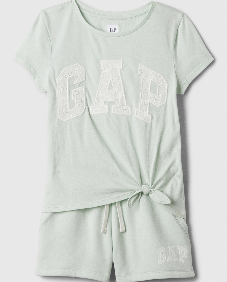 Imagen 0 de Conjunto de niña con camiseta y pantalón