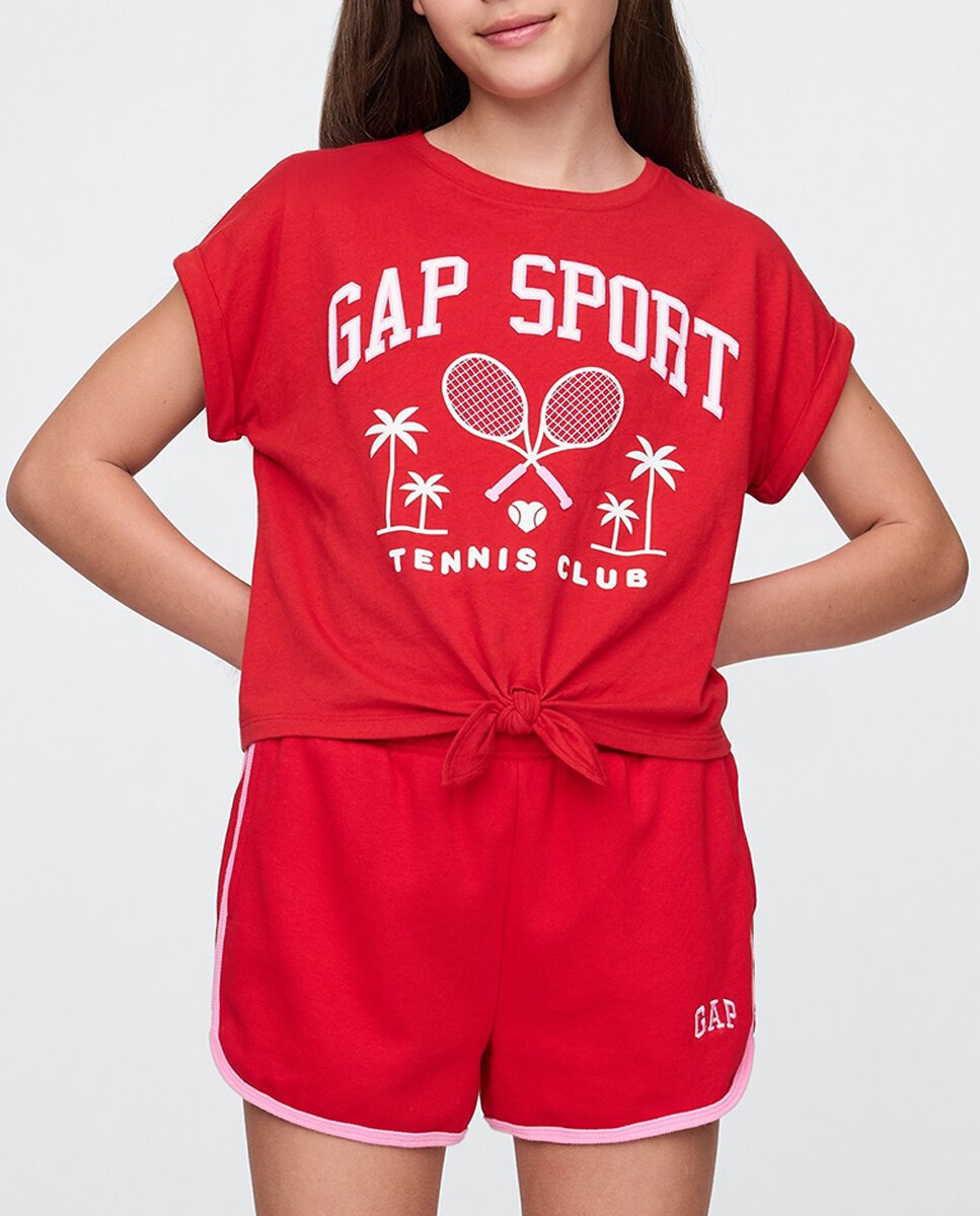 Imagen 0 de Camiseta con el logotipo de Gap en la parte delantera para niñas