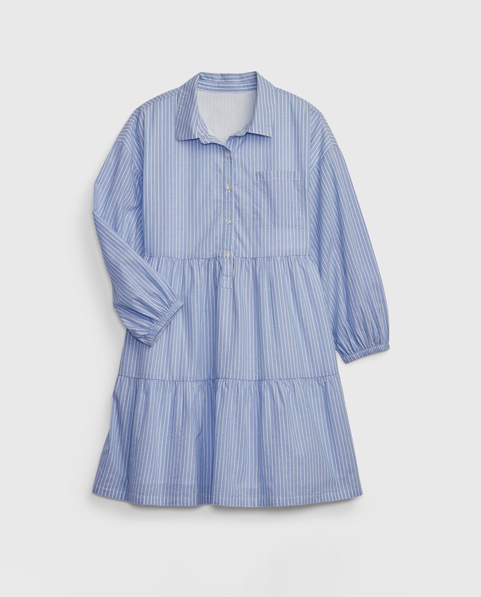 Imagen 0 de Vestido camisero de niña