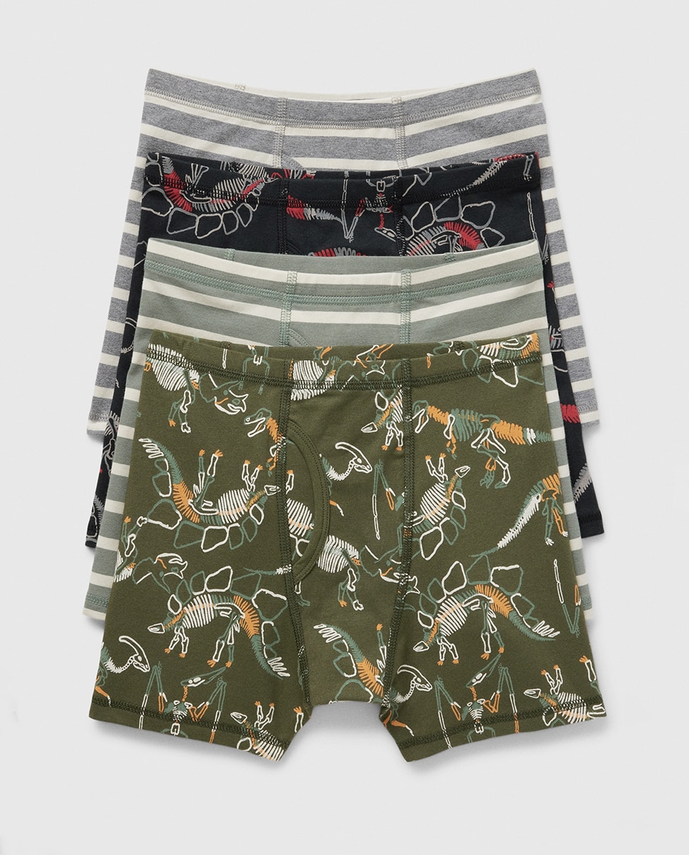 Imagen 0 de Pack de niño con  3 pares de bóxer estampados