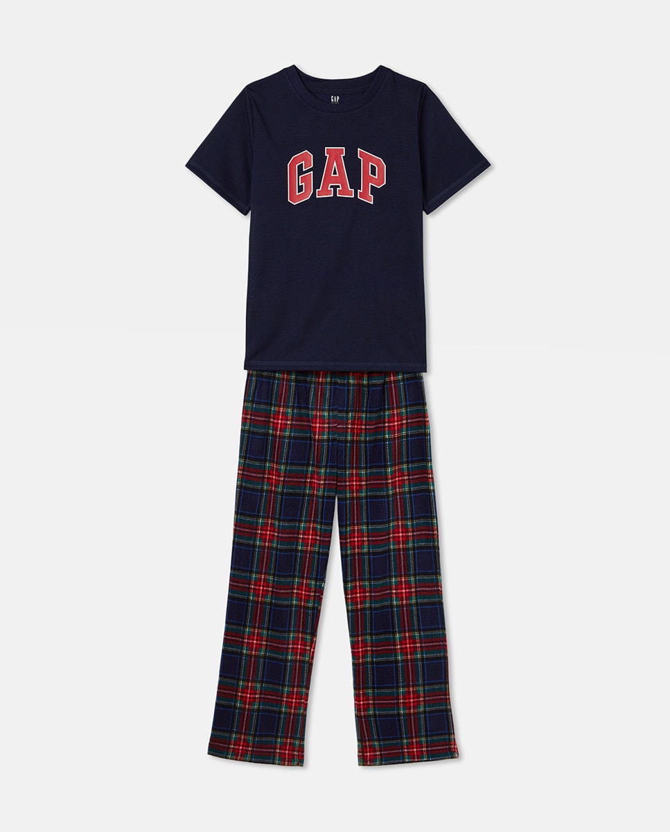 Imagen 0 de Pijama de dos piezas de niño con logo