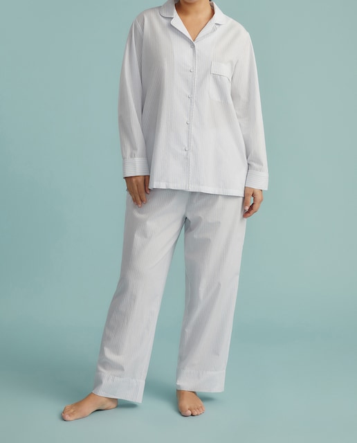 Imagen 0 de Pijama de mujer estampado rayas