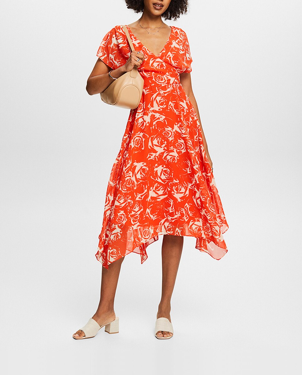 Imagen 0 de Vestido midi estampado floral