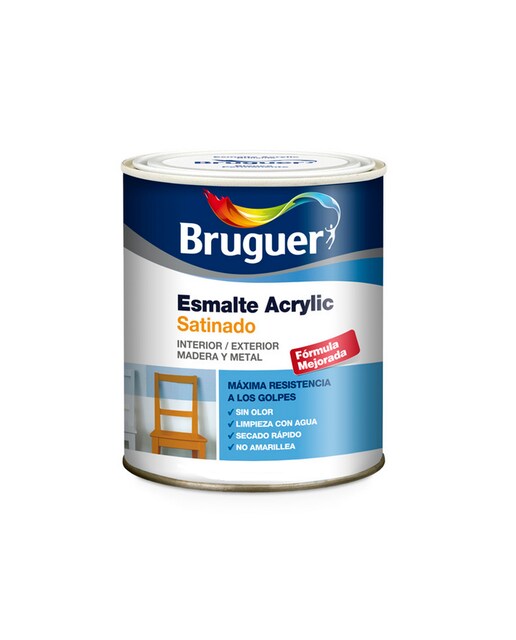 Esmalte Acrílico al Agua Multisuperficies Mate 750 ml