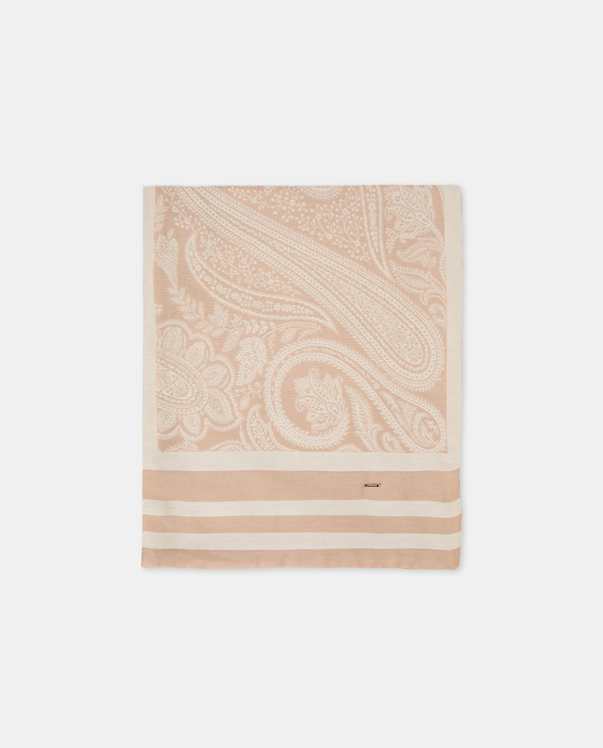 Imagen 0 de Estola terciopelo y jacquard paisley