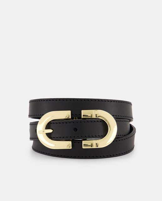 Imagen 0 de Cinturón hebilla ovalada cortada