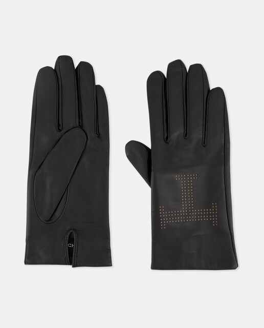 Imagen 0 de Guantes piel troquelado logo