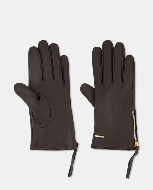 Imagen 0 de Guantes piel cremallera