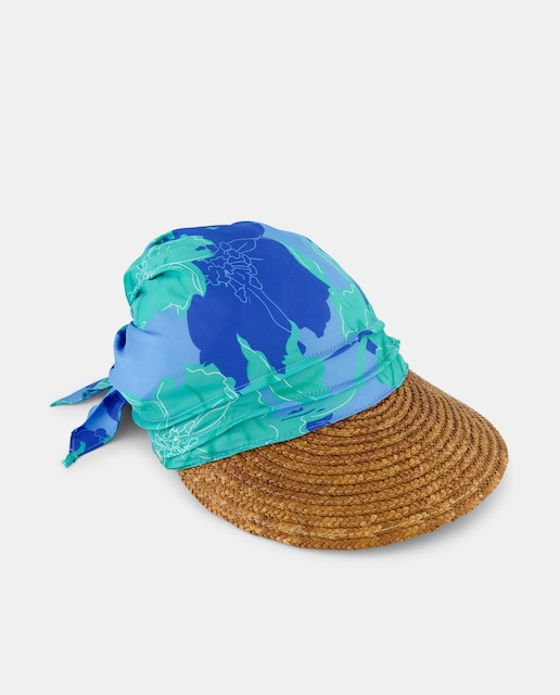 Imagen 0 de Gorra tipo pañuelo de mujer con estampado floral