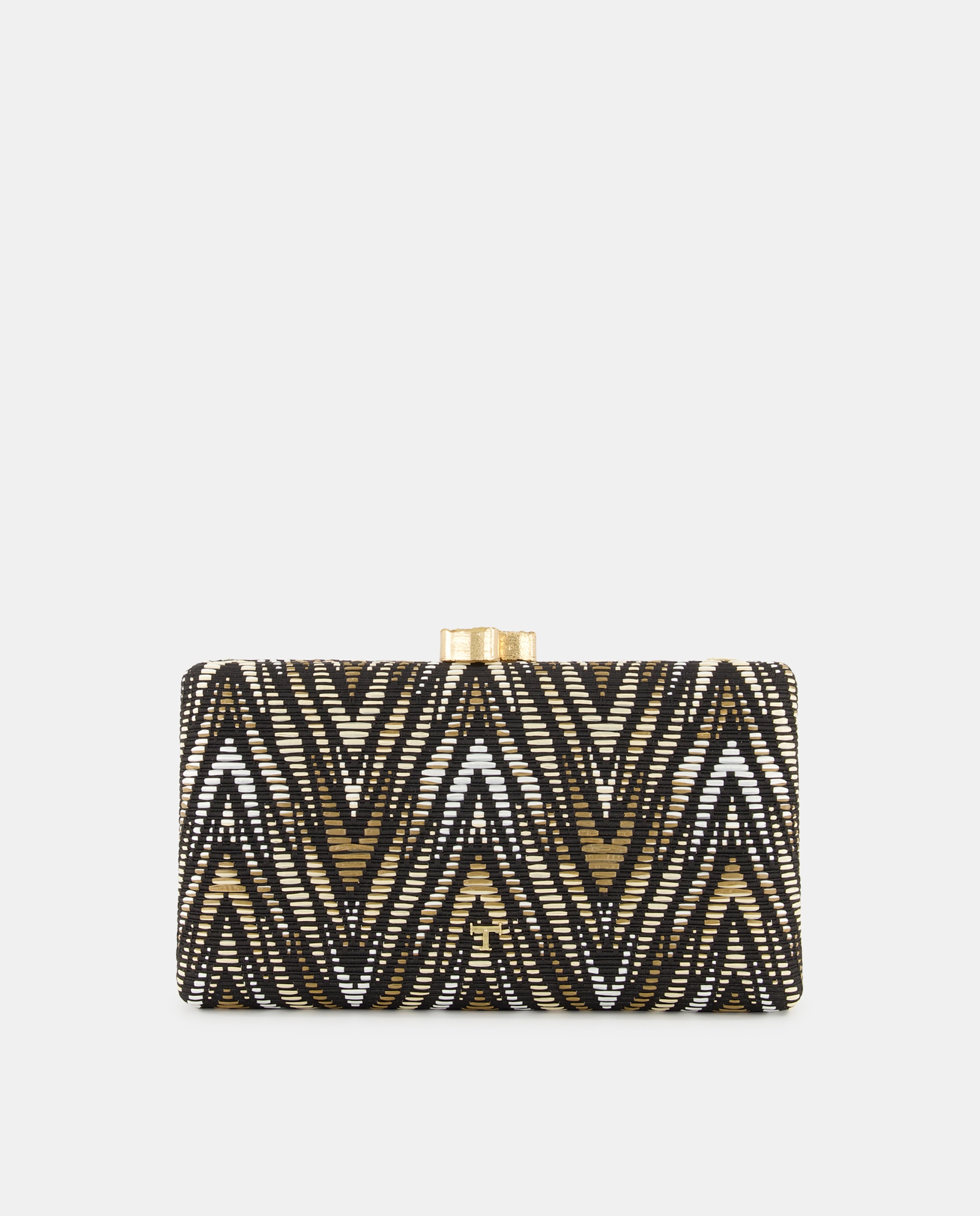 Imagen 0 de Bolso frame caja animal print