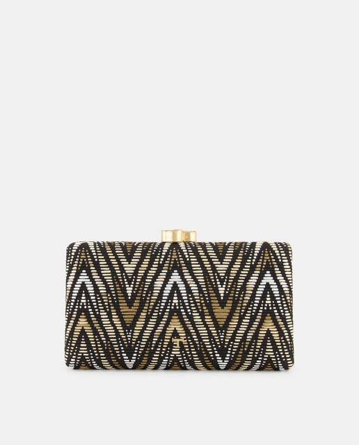 Imagen 0 de Bolso frame caja animal print