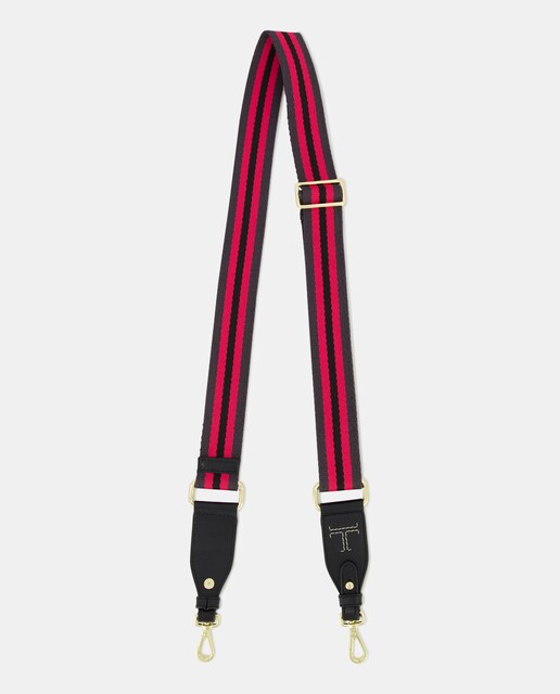 Imagen 0 de Asa para bolso de algodón en tono fucsia
