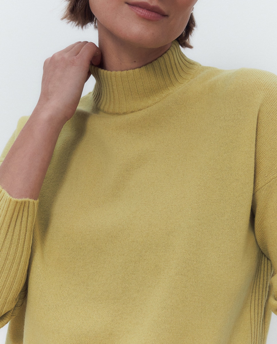 Imagen 0 de Jersey de mujer liso cuello perkins