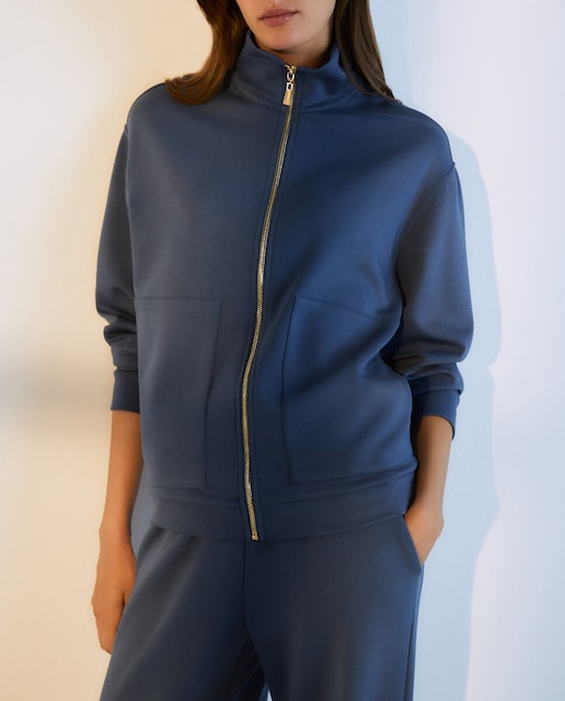Imagen 0 de Chaqueta deportiva con cremallera de mujer