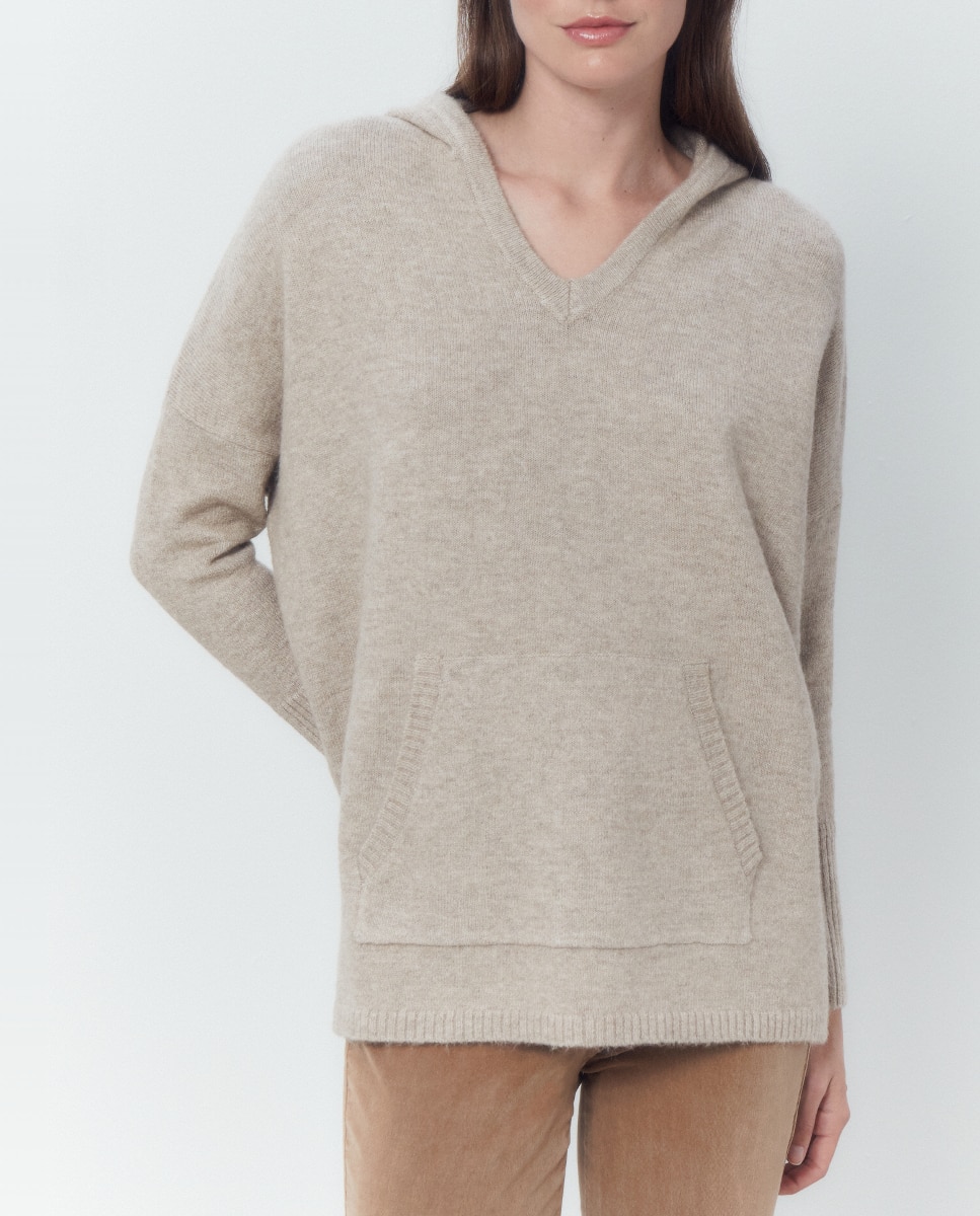 Imagen 0 de Jersey de mujer con capucha
