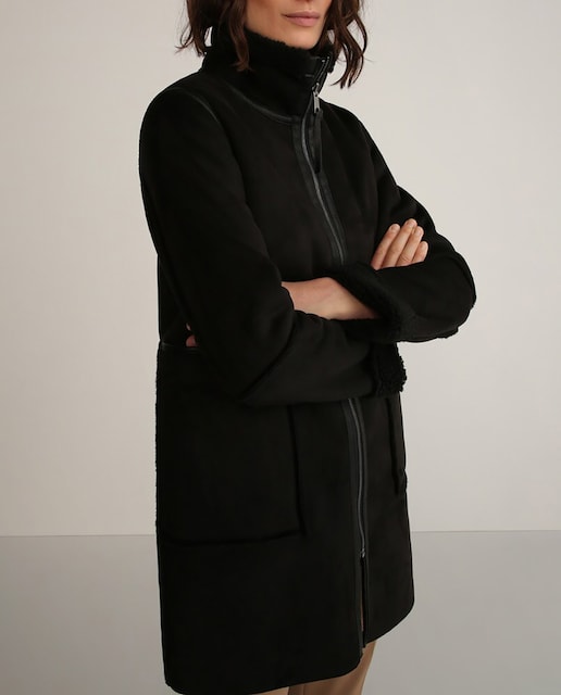 Imagen 0 de Abrigo largo reversible de mujer