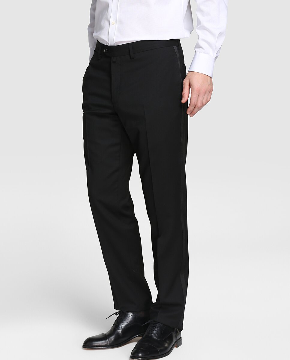 Imagen 0 de Pantalón de hombre Ceremonia de vestir negro
