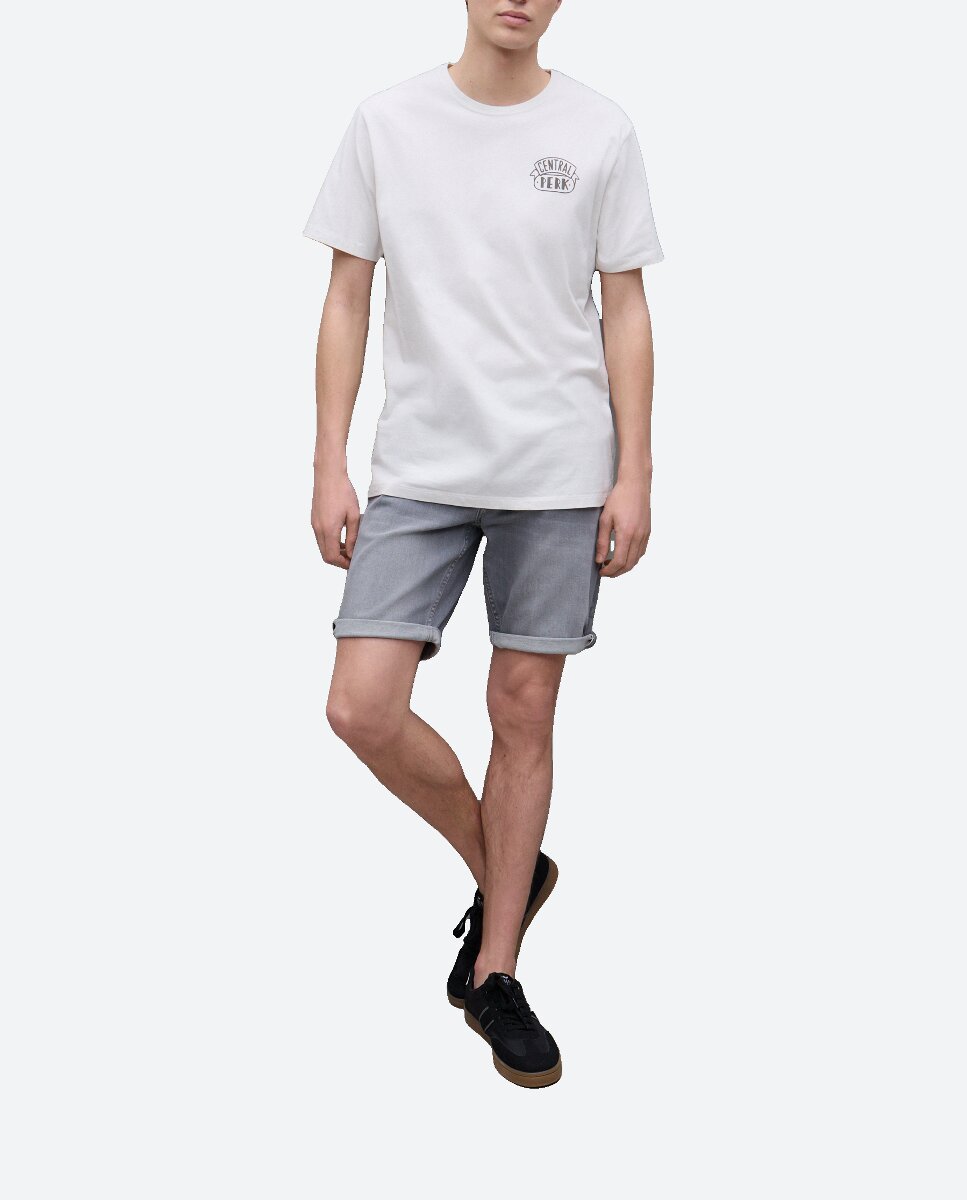 Imagen 0 de Bermuda de hombre 5 bolsillos denim stretch