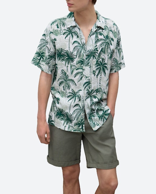 Imagen 0 de Camisa de hombre manga corta print
