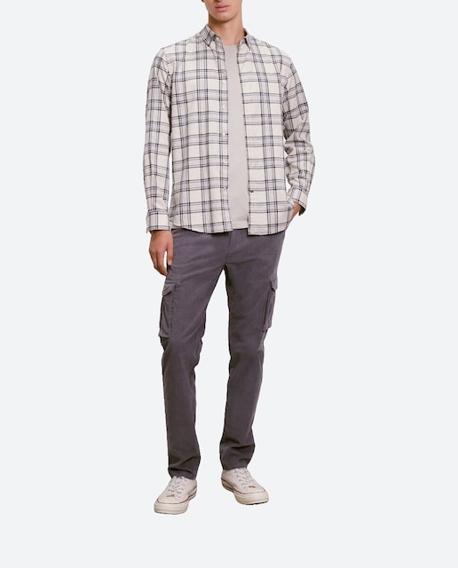 Imagen 0 de Pantalón de pana multibolsillos slim de hombre