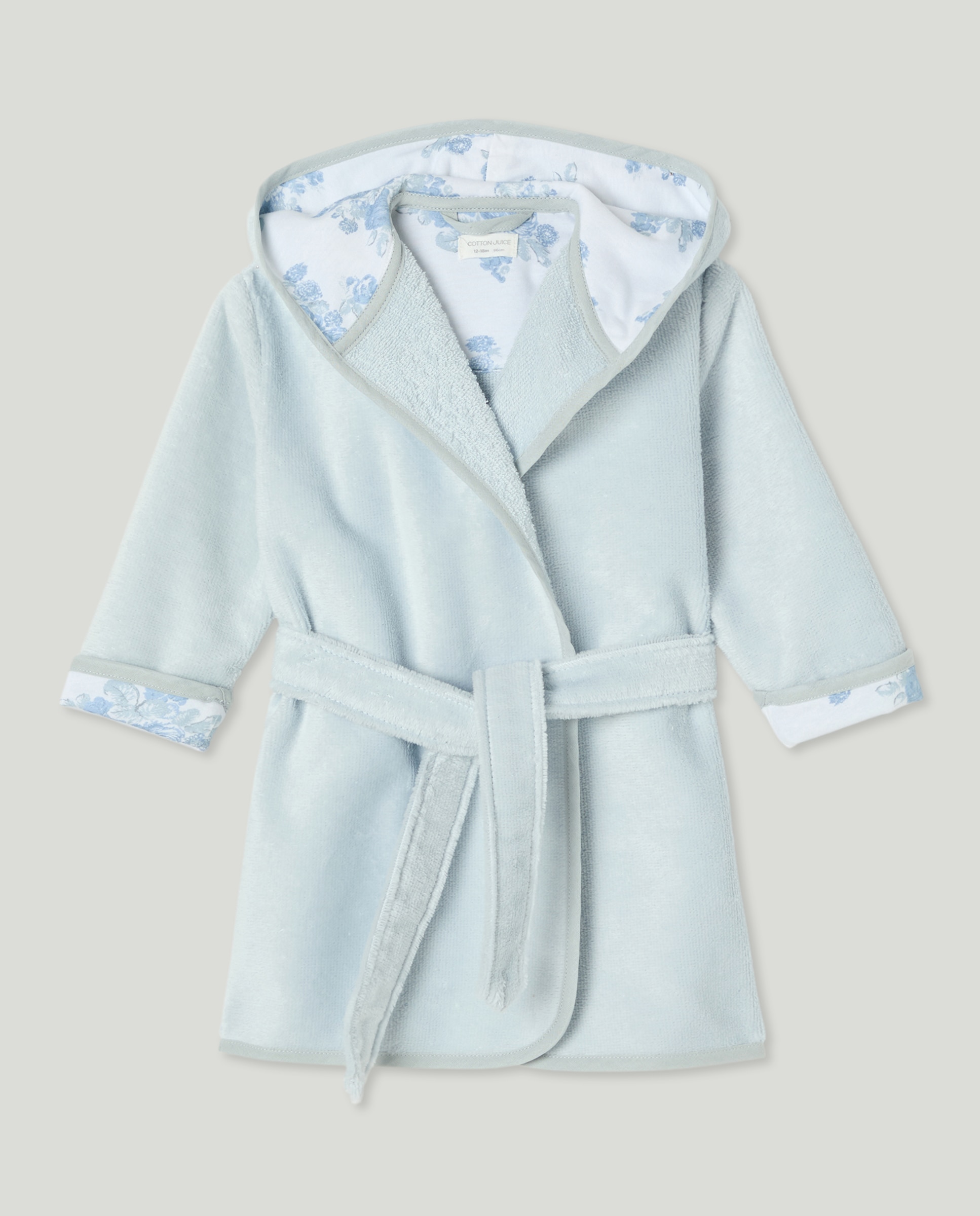 Imagen 0 de Albornoz de bebé niña estampado