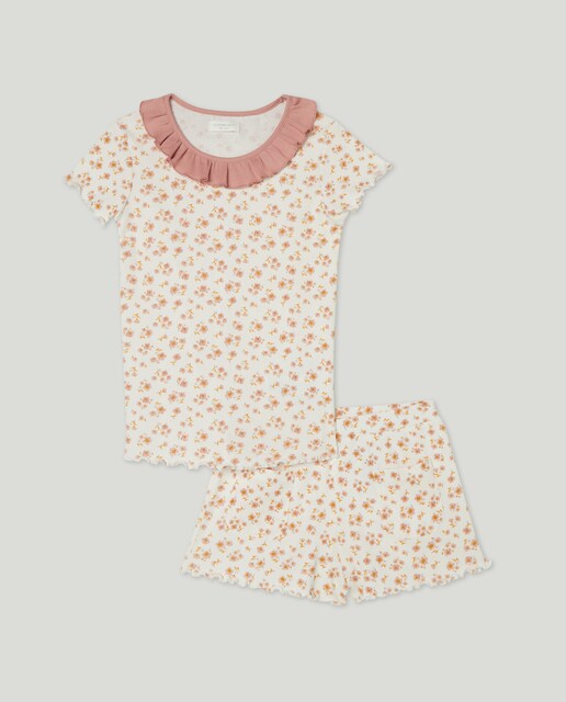 Imagen 0 de Pijama de niña con flores
