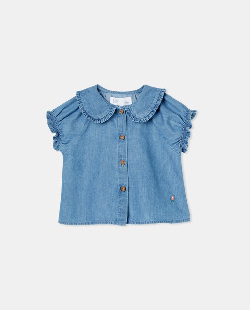 Imagen 0 de Camisa de bebé niña de manga larga