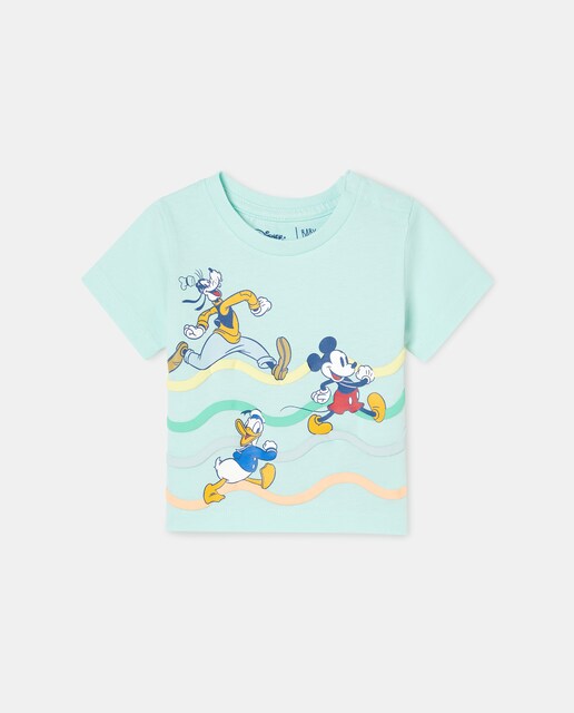 Imagen 0 de Camiseta de bebé niño con estampado Disney y manga corta
