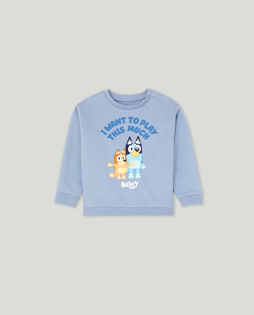 Imagen 0 de Sudadera cerrada de bebé niño Bluey