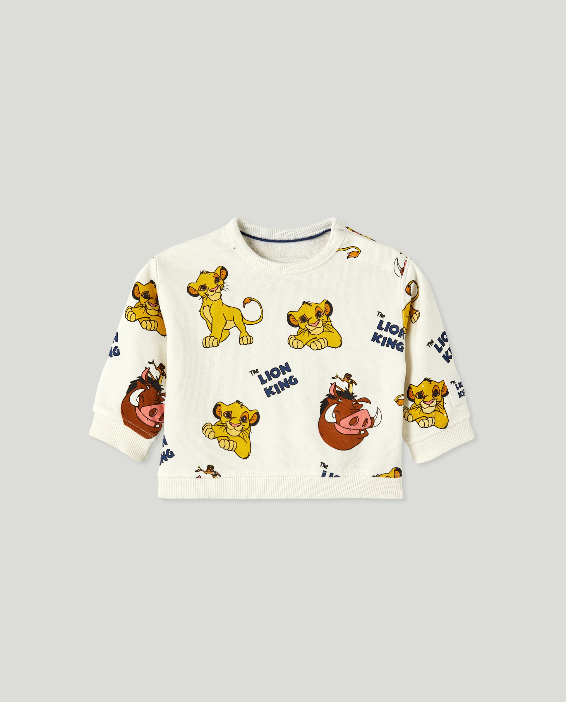 Imagen 0 de Sudadera cerrada de bebé niño el Rey León