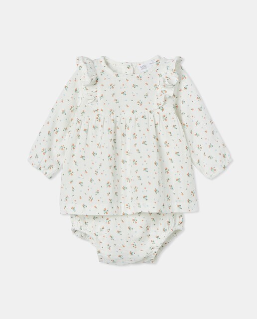 Imagen 0 de Vestido de manga larga de bebé niña