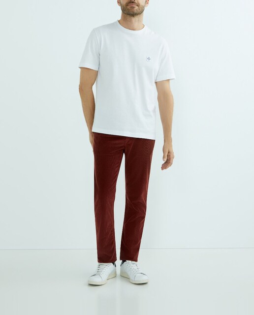 Imagen 0 de Pantalón de hombre jeans, 5 bolsillos, lavado