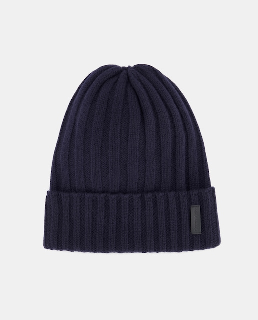 Imagen 0 de Gorro de lana azul de hombre