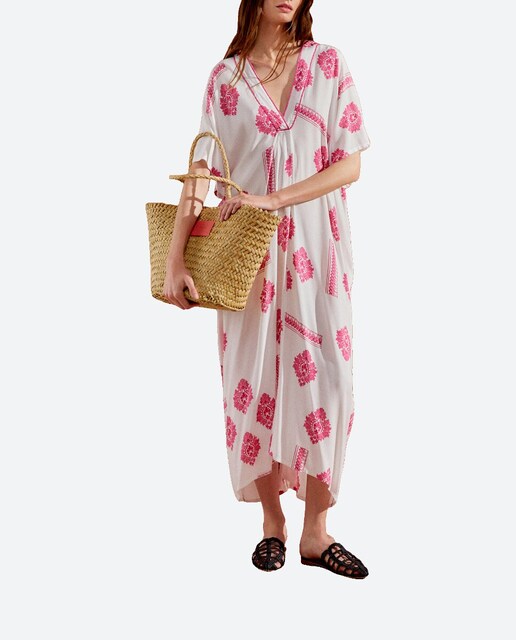 Imagen 0 de Caftán estampado cenefa