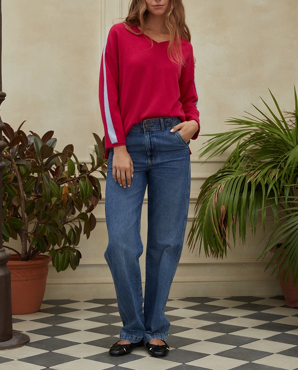 Imagen 0 de Jersey de mujer rayas