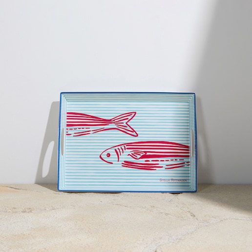 Imagen 0 de Bandeja de melamina grande Pescado Stella Rittwagen