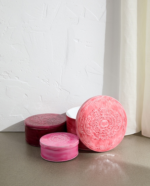 Imagen 0 de Pack de 3 cajas metálicas con tapa Stella Rittwagen