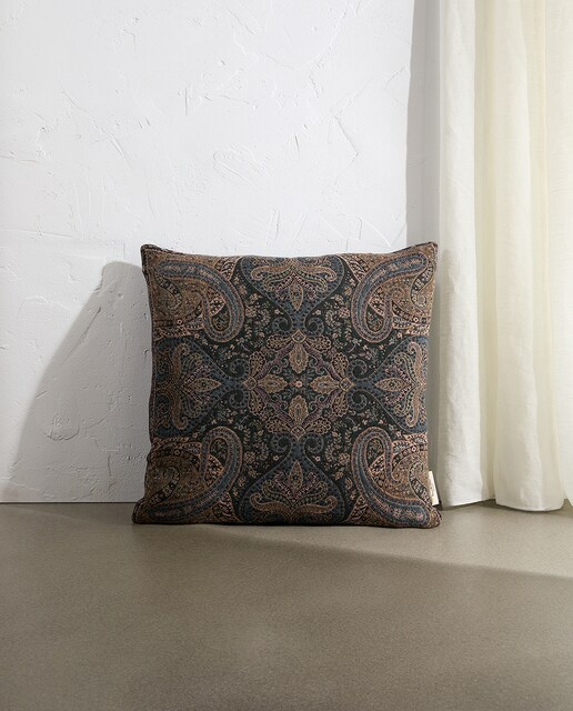 Imagen 0 de Funda de cojín cuadrada jacquard pasley Stella Rittwagen