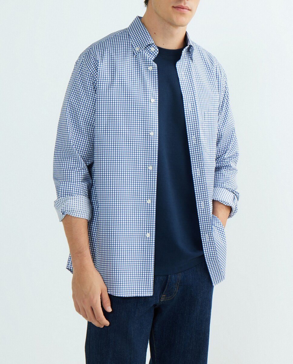 Imagen 0 de Camisa casual de hombre manga larga