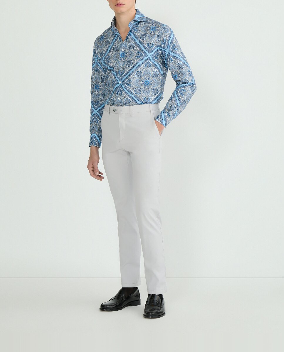 Imagen 0 de Pantalón hombre chino custom fit estructura