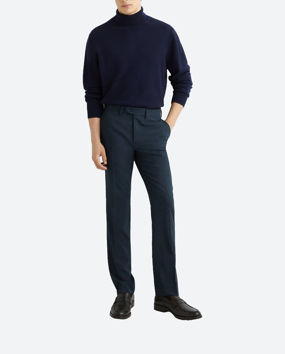 Imagen 0 de Pantalón hombre custom cuadro gales gris marengo