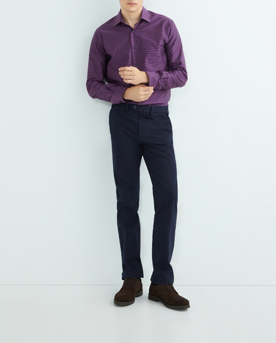 Imagen 0 de Pantalón hombre custom chino twill azul marino