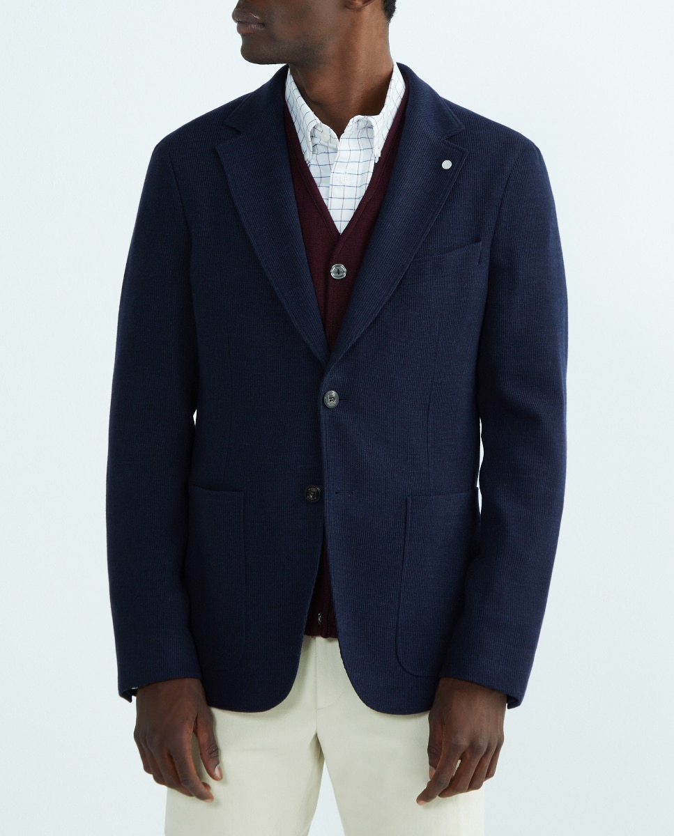 Imagen 0 de Chaqueta hombre custom punto