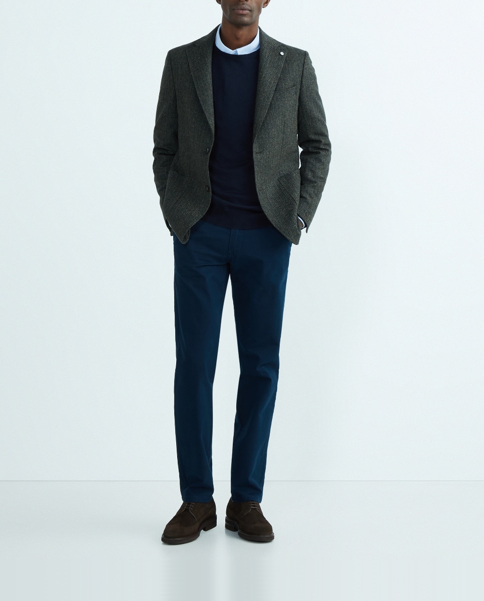 Imagen 0 de Chaqueta hombre regular espiga